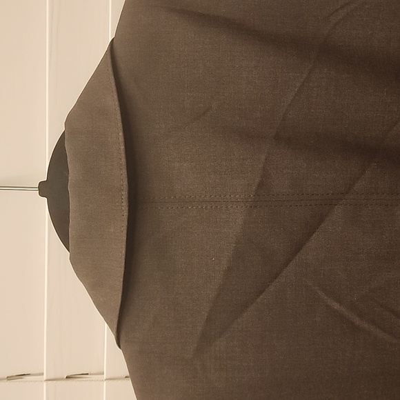 Dark Brown Ann Taylor Blazer sz 12 (large) - Picture 7 of 12